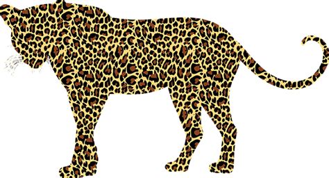 1452 Layered Leopard Print Svg Free Svgpngeps And Dxf File Include