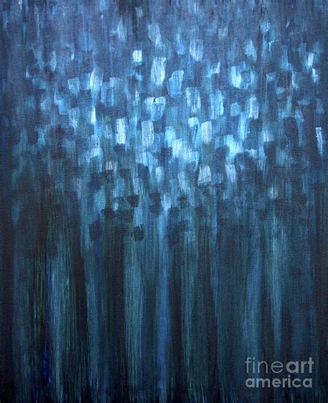 Moonlight Forest Painting By Tim Musick Fine Art America