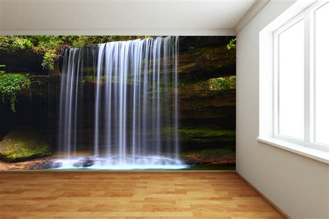 Rainforest Waterfall Wall Mural Themed Wall Art