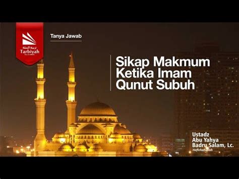 Doa qunut merupakan doa yang sudah hampir semua umat muslim di indonesia mempraktekannya. Sikap Makmum Ketika Imam Qunut Subuh - Ustadz Abu Yahya ...
