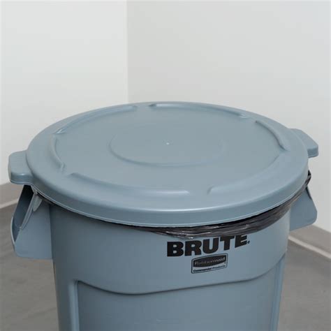 Rubbermaid Brute 44 Gallon Trash Can Lid Fg264560gray