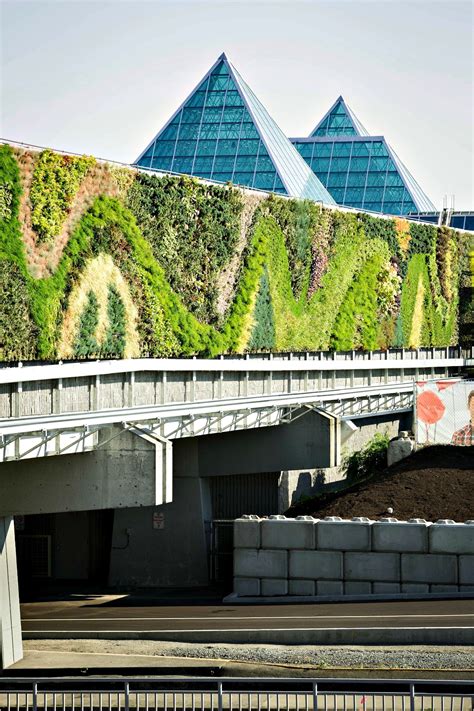 North Americas Largest Living Wall By Green Over Grey