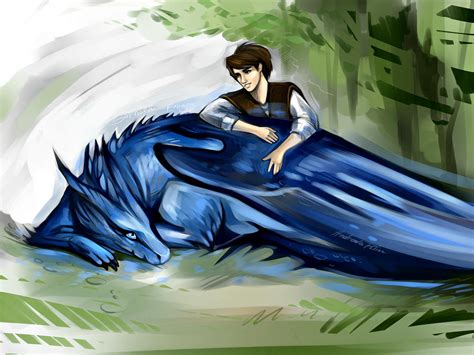 Eragon And Saphira By Andreevapolina On Deviantart