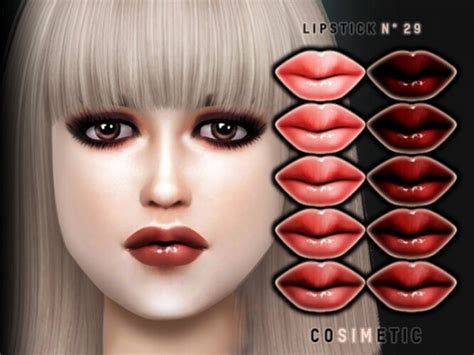 Lipstick N29 By Cosimetic At Tsr Sims 4 Updates