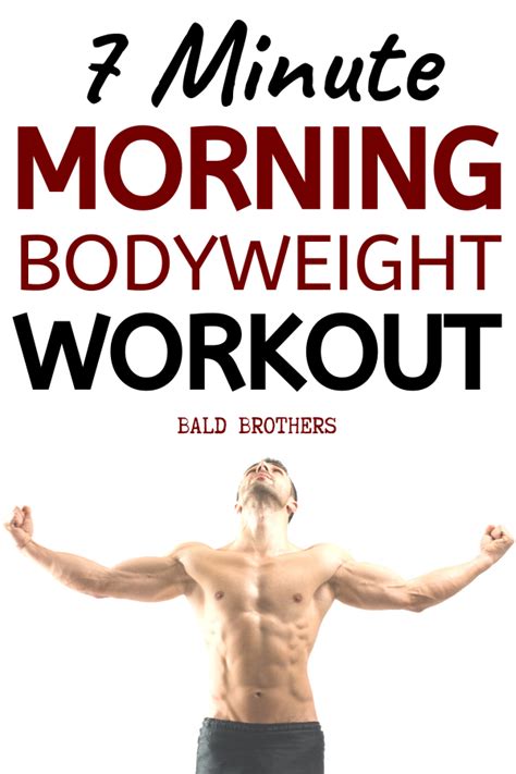 This Quick 7 Minute Morning Workout Is A 100 Bodyweight Workout Which