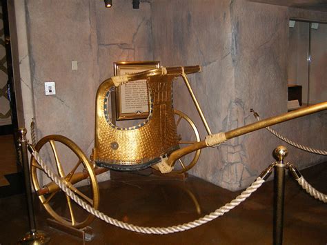 Royal Chariot Part Of The Tutankhamun Exhibition At The Lu Flickr