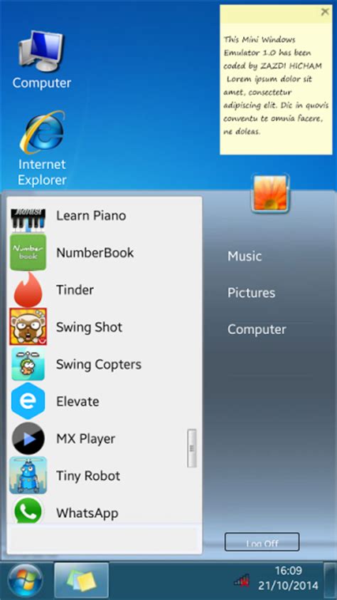 Windows 7 Emulator Download Apk For Android Aptoide