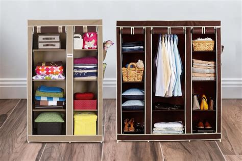 These storage wardrobe are top quality, intriguing designs with folding cabinets. Best Foldable Storage Wardrobes | HotDeals360