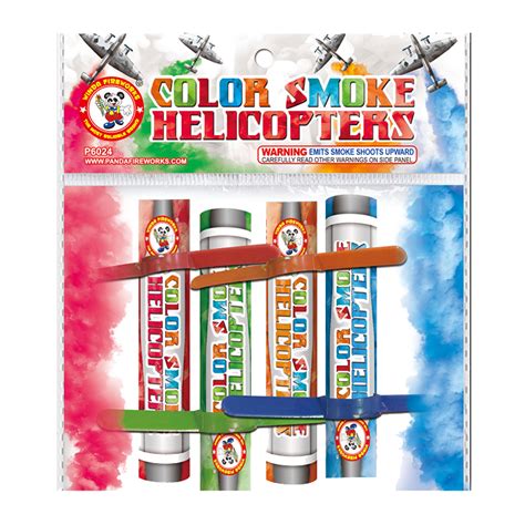 Color Smoke Helicopter Johnny Rockets Fireworks