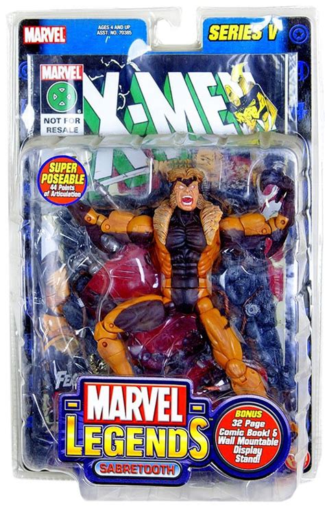 Marvel Legends Series 5 Sabretooth Action Figure Toy Biz Toywiz