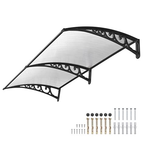 Yescom 80x40 Door Window Outdoor Awning Patio Cover Uv Rain Protection 2 Whole Polycarbonate