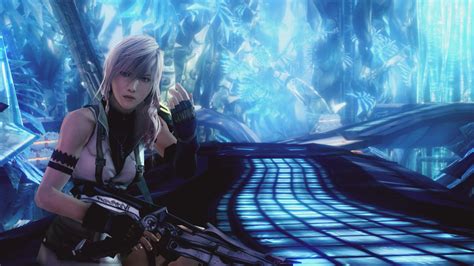 Female Game Character Wallpaper Video Games Final Fantasy Xiii