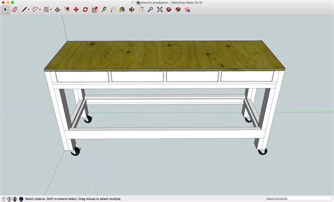 Moveable Woodworking Workbench Plan A Lesson Learned