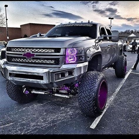 I Love Purple Just Not On My Truck Chevy Trucks Trucks Lifted