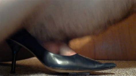 Fuck And Cum Navy Leather High Heel Shoes Free Hd Porn 59