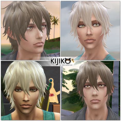 My Sims 4 Blog Kijiko Night Fog Hair For Males