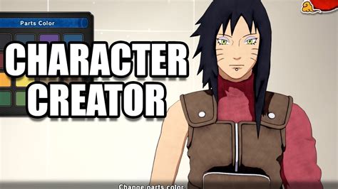 Naruto To Boruto Shinobi Striker Character Creation Customization