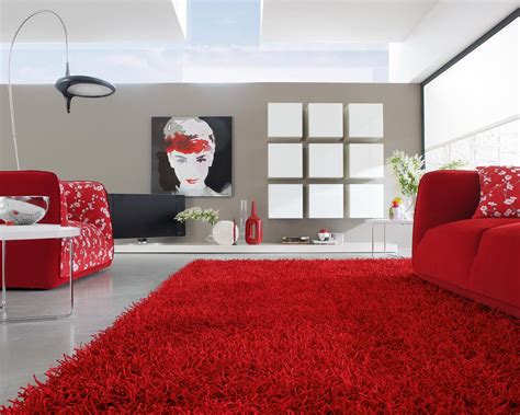 20 Red Rugs For Living Room Homyhomee