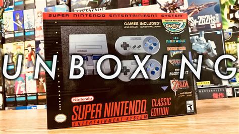 Super nintendo entertainment system are the original us 60 hz releases. UNBOXING Super Nintendo Classic Edition - YouTube