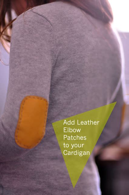 Featured Leather Elbow Patch Tutorial Sewtorial