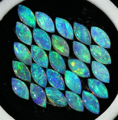 443cts 25pcs Matching Crystal Fire Opals Calibrated Su1310 Opal