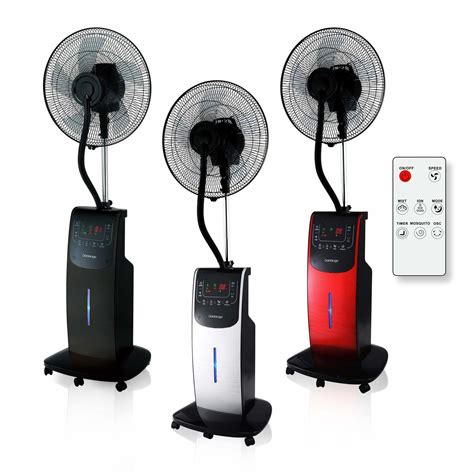 China 16 Abs Electric Water Misting Cooling Portable Comfortable Stand