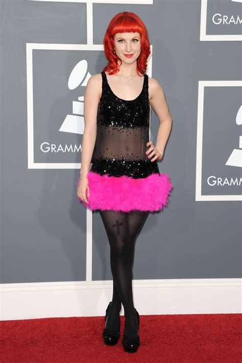 Grammy Awards Fug Carpet Hayley Williams Go Fug Yourself