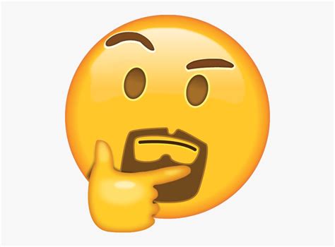 Thinking Emoji Emoji Angry Face Png Transparent
