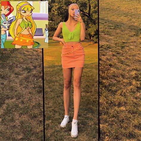 Kate 🌼 On Instagram “stella From Winx Club Inspired Outfit ♡ Which