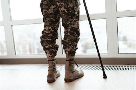 350 Soldier On Crutches Stock Photos Pictures And Royalty Free Images