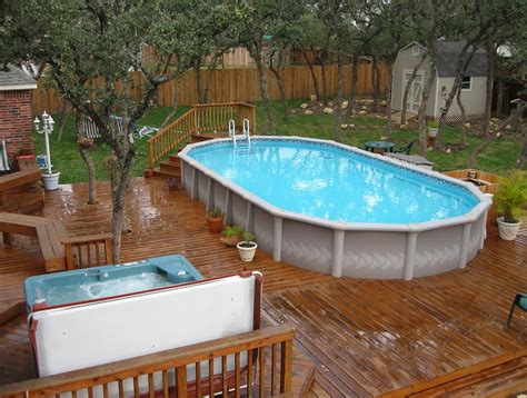 Discover these amazing above ground pool deck ideas. 7 Landscaping Tips in Choosing Your Above Ground Swimming Pool