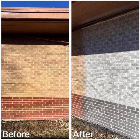 Brick Staining Brick Exterior House Painted Brick House Red Brick