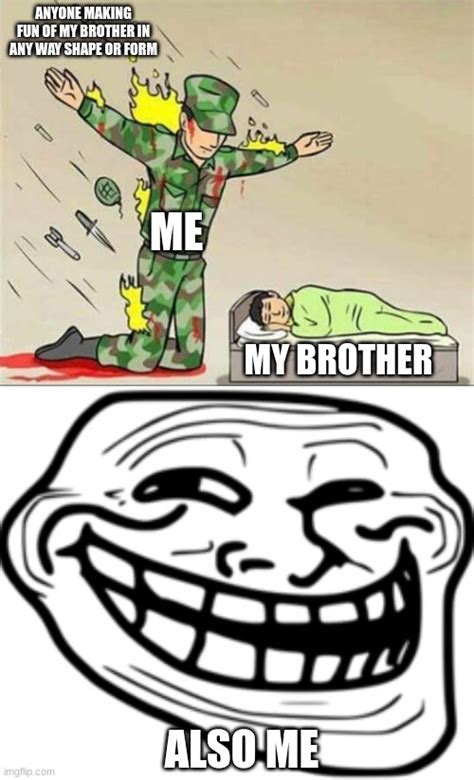 Image Tagged In Soldier Protecting Sleeping Childtroll Face Imgflip