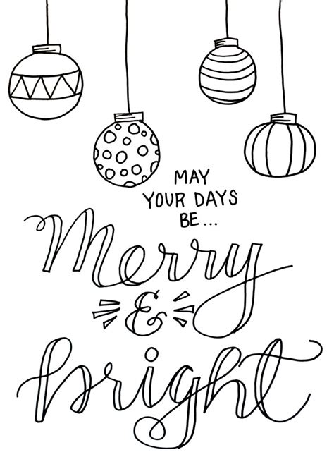 Maybe you would like to learn more about one of these? Christmas Coloring Page - Amy Latta Creations