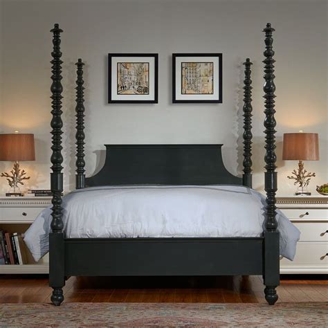 A And E Soraya Tall Post Spindle Bed Four Poster Bed Spindle Bed Four