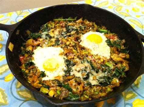 28 incredible low carb vegetarian meals ditch the carbs. Vegetable Hash with Eggs (lacto-ovo vegetarian)