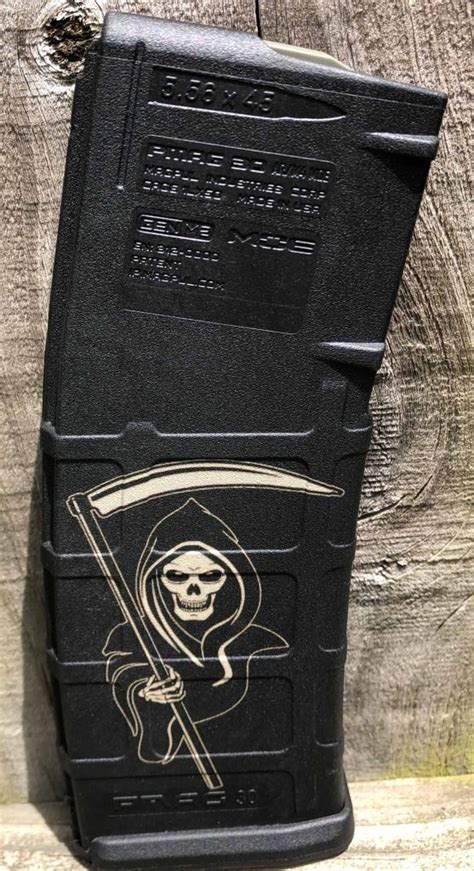 Ar 15 Magazine Reaper Midsouth Laser Engraving