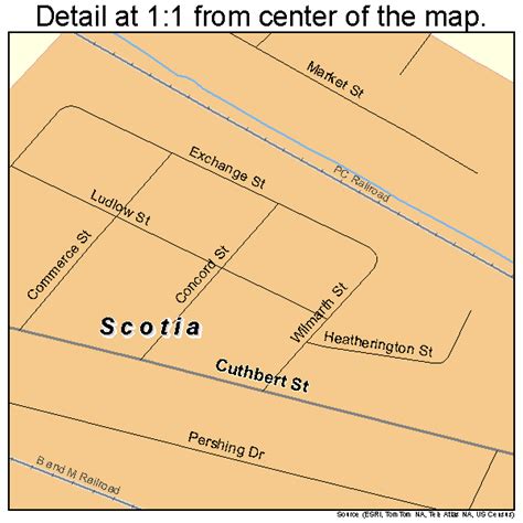 Scotia New York Street Map 3665893