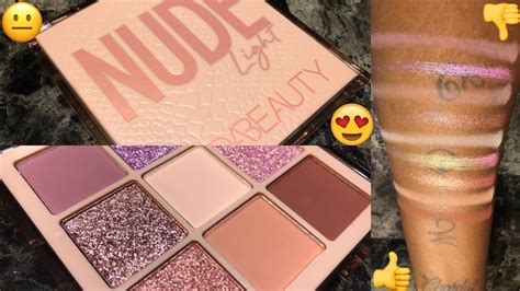 Huda Beauty Nude Light Eyeshadow Palette Live Swatches Hot Sex Picture