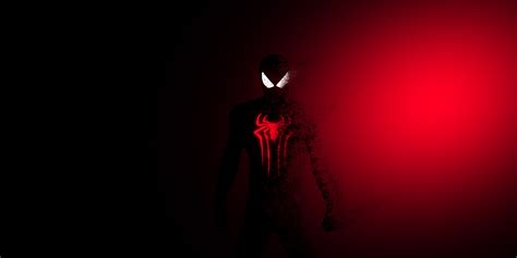 Spiderman Red Burning K Hd Artist K Wallpapers Images Backgrounds Photos And Pictures
