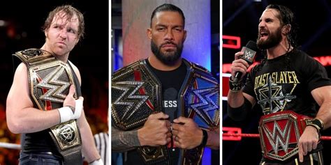 Every Wwe World Title Reign Of The Shield Members Ranked From Worst To
