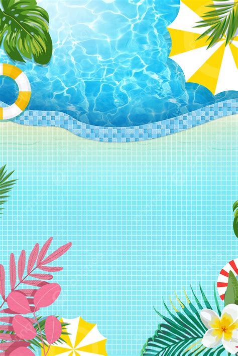 Refreshing Summer Beach Background Wallpaper Image For Free Download