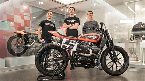 Harley Davidson Factory Flat Track Racing Team Announced