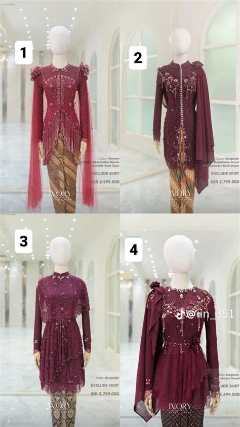 Pin Oleh Farah Di Kebay Wisuda Lamaran Pakaian Untuk Wanita Model Baju Wanita Pakaian Wanita