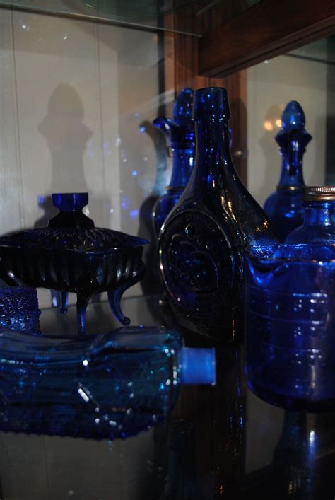 A Few Pieces Of My Blue Glassware Bottles And Jars Cobalt Blue Blue And White My Style Lamp