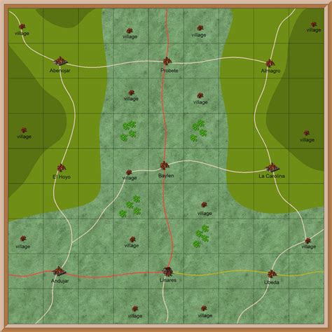 Napoleonic Wargaming New Campaign Map