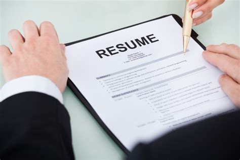 How To Write An Excellent Resume Work History