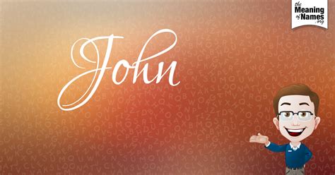 The one who is religiously inclined. What Does The Name John Mean? | Character design, John ...