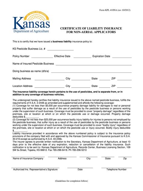 Kansas Form Applicators Pdf Fill Out And Sign Online Dochub