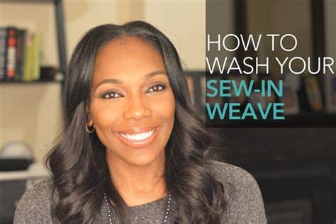 As a matter of fact, miss inchez wants you to rest. How to wash your sew in weave - YouTube